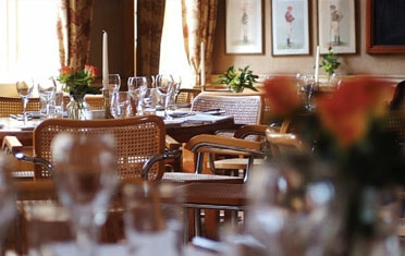 The Georgian dining room at Woods